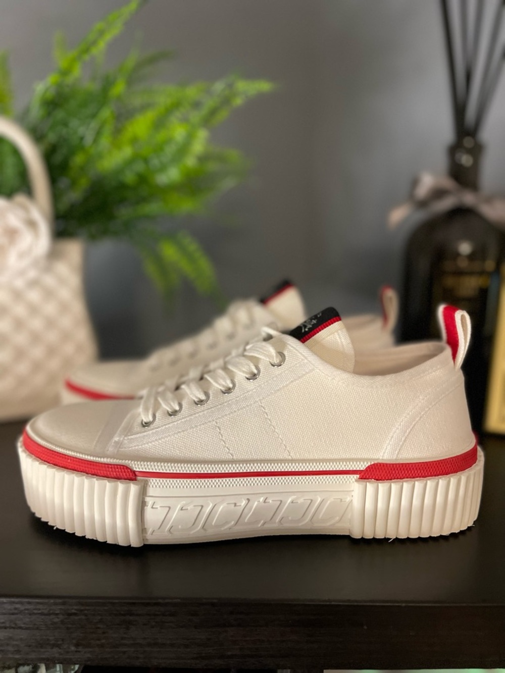 NWT Christian Louboutin Super Pedro Platform Sneakers